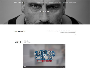 Relaunch der Internetseite in responsivem Design in Zusammenarbeit mit elbstyle.de